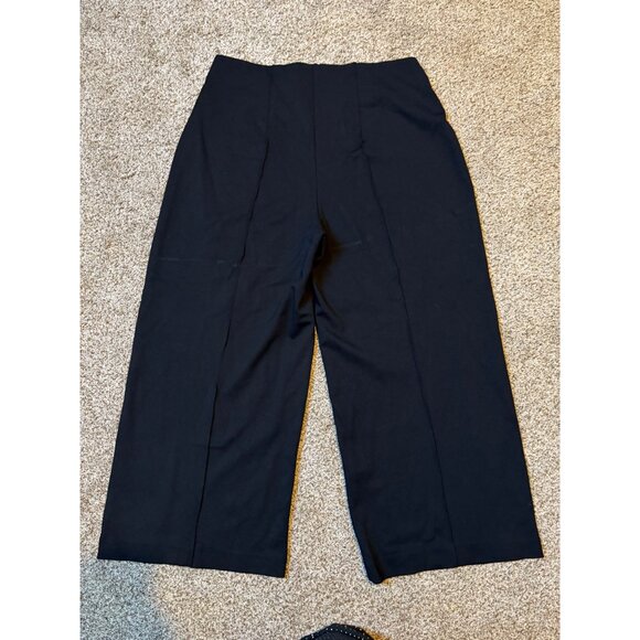 SPANX Ponte Wide-Leg Cropped Pants High-Rise Shapewear Tummy Control Pull-On XL - Picture 11 of 12